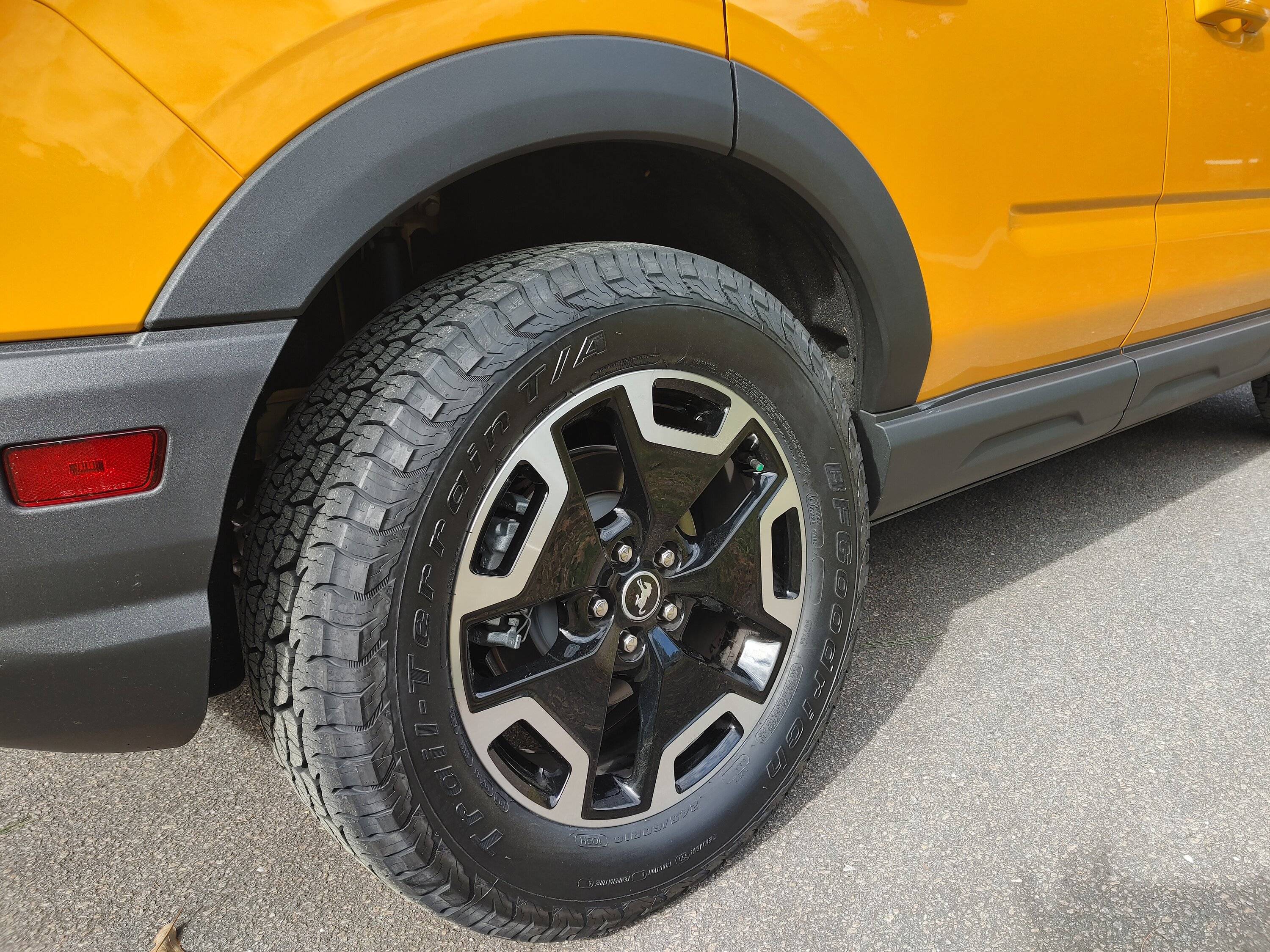 Largest tires on the 18” OEM rims? 2021+ Ford Bronco Sport Forum