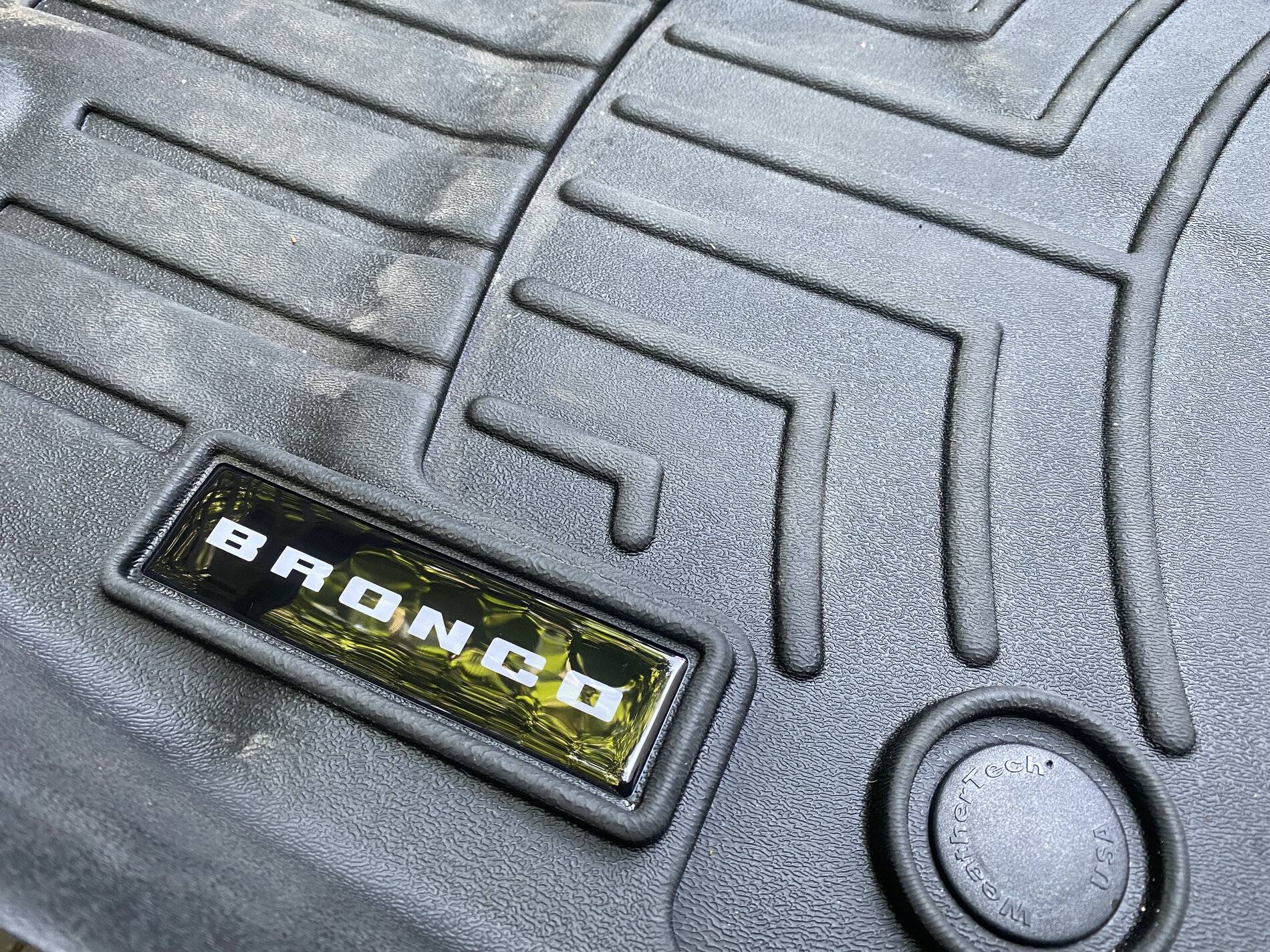 Ford Bronco Sport Weathertech Floor Mats