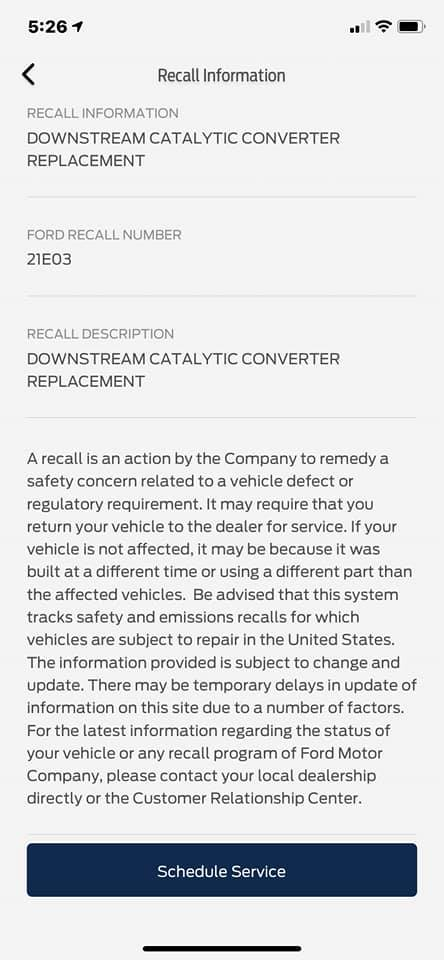 Ford Bronco Sport Recall: Downstream Catalytic Converter Replacement 1619532980677-
