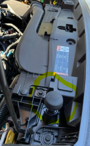 Ford Bronco Sport WeatherTech rock and bug guard, under hood edge mount 1662421486940