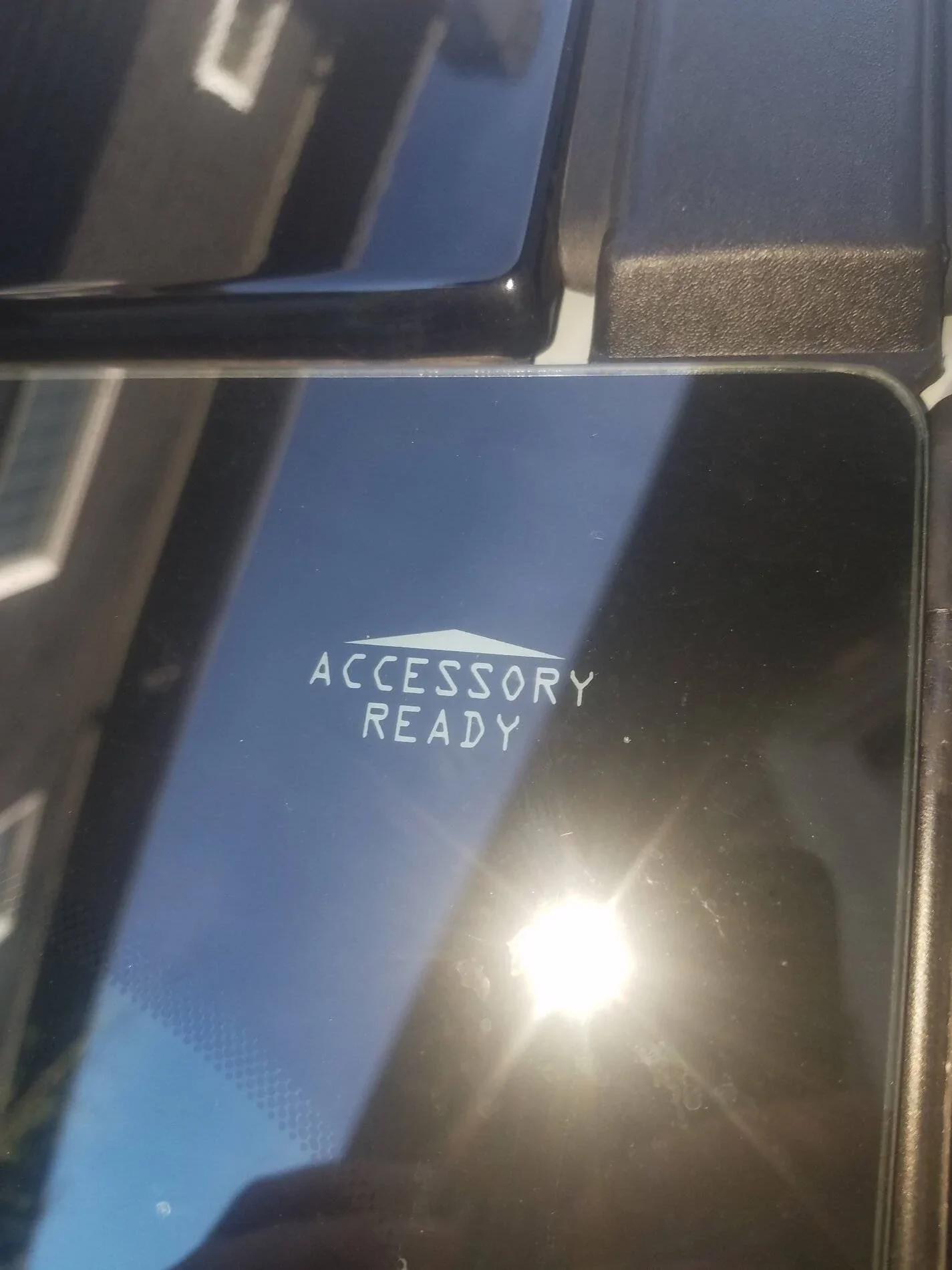 "Accessory Ready" label on windshield? 2021+ Ford Bronco Sport Forum