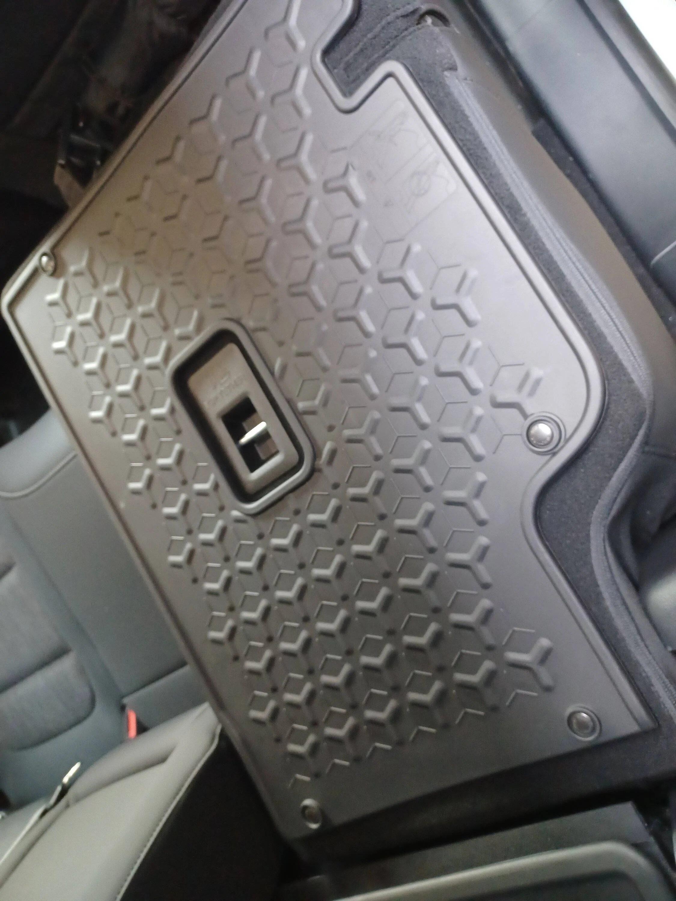 Rear Seat Back Rubber Mats 2021+ Ford Bronco Sport Forum