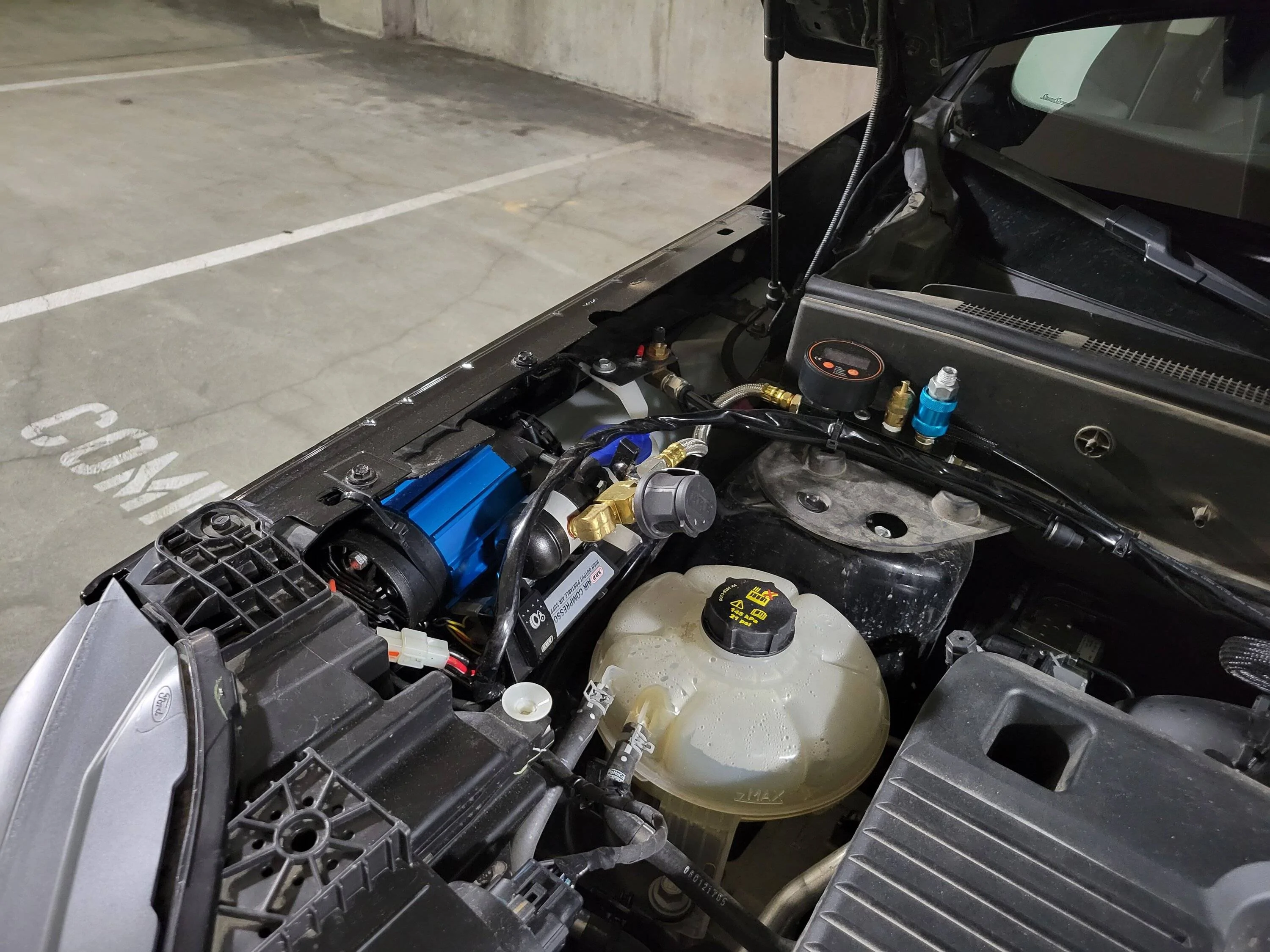 ARB Twin Air Compressor install under hood? | 2021+ Ford Bronco Sport ...