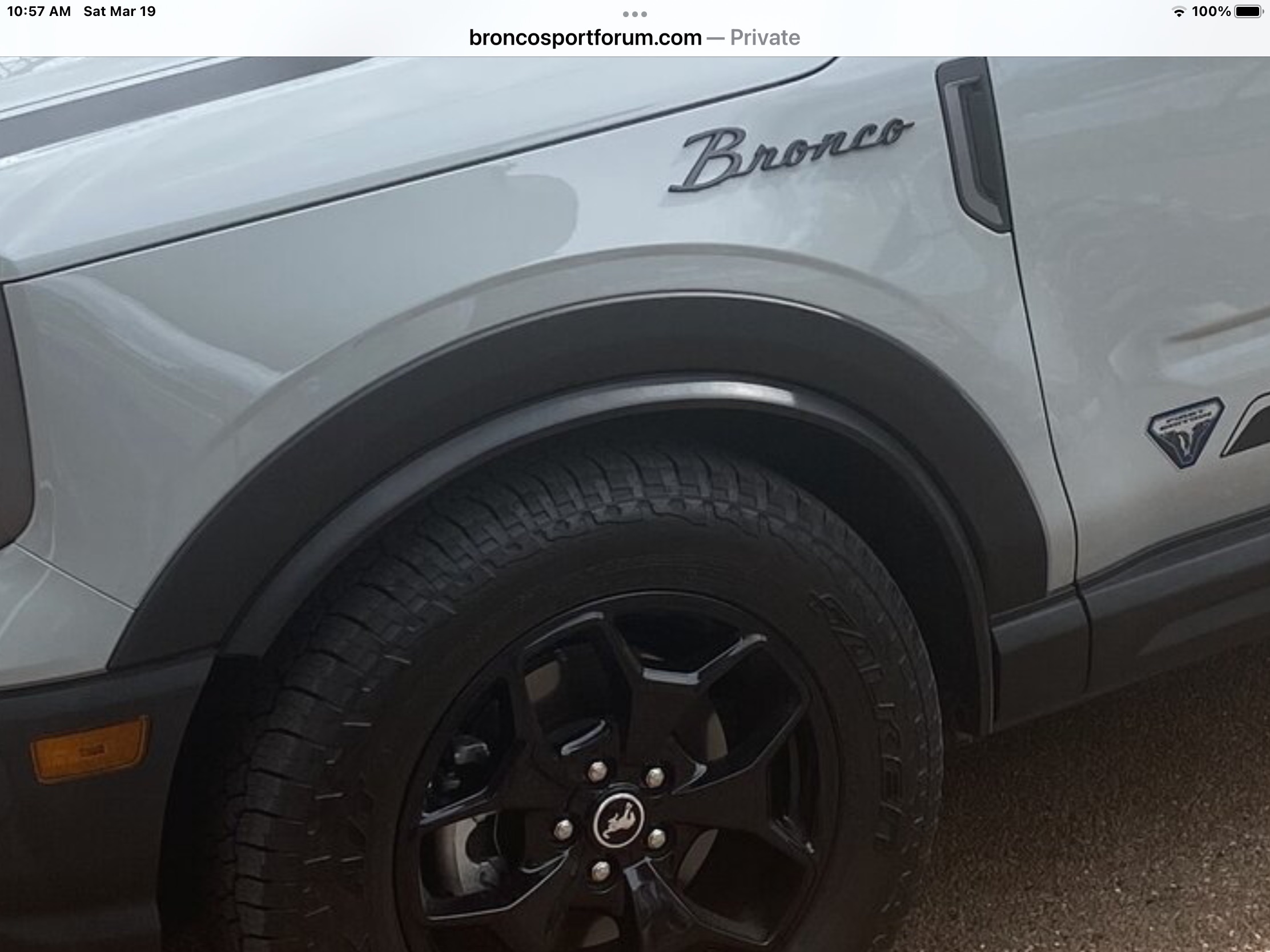 Ford Bronco Sport Tire Questions 21E9EB40-4E1F-4922-A30D-B88C60E1C152