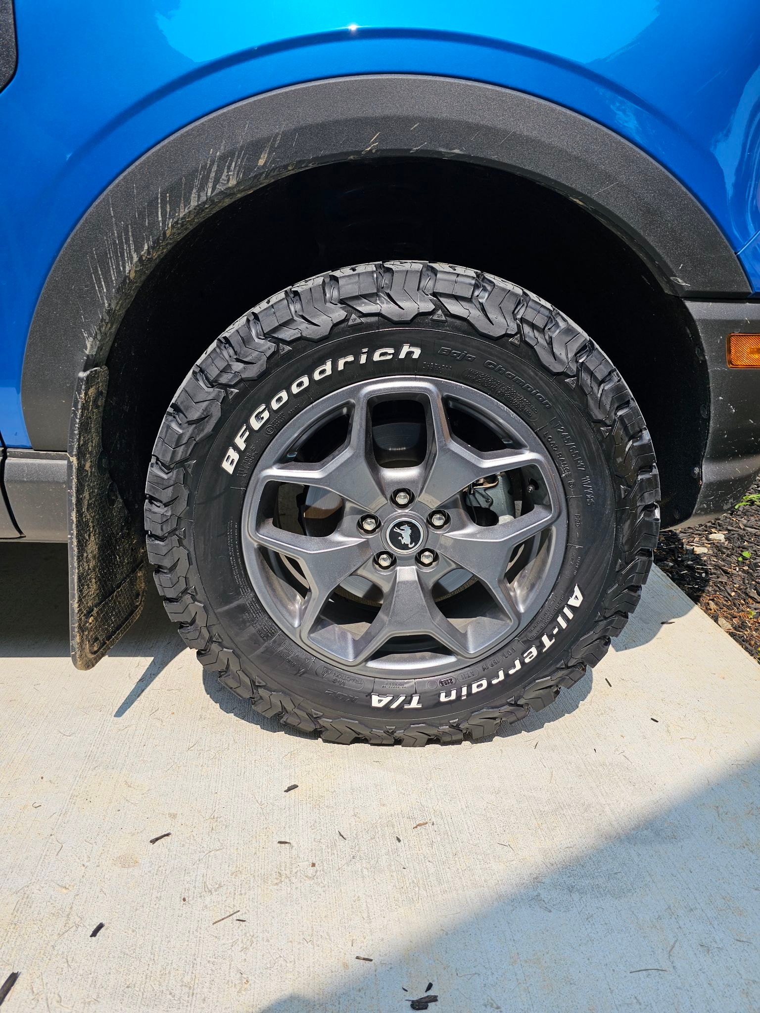Ford Bronco Sport (Before & After Photos) BFG KO2 245/65R17 vs. Pirelli Scorpion 235/65R17 effects on aesthetics 3