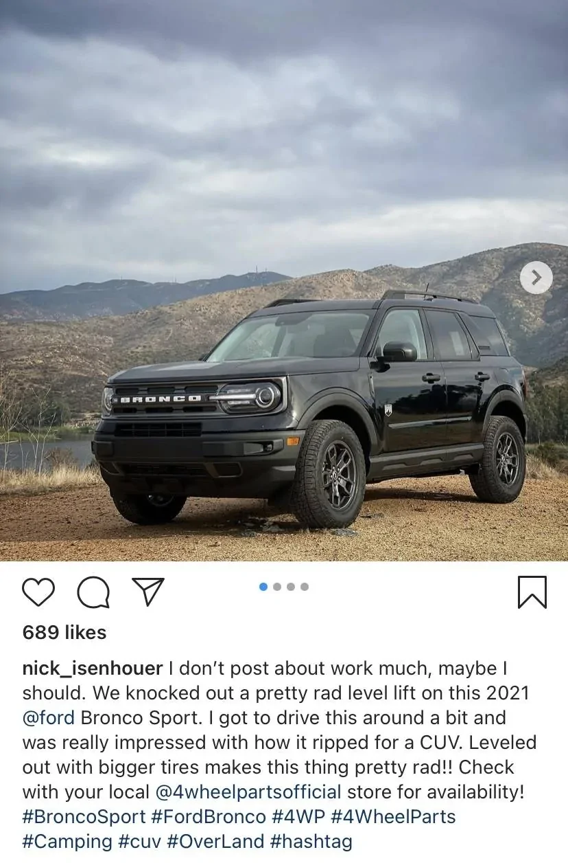 ford lift kit reviews on Leveling Lift Kit Installed On A Bronco Sport Big Bend 2021 Ford Bronco Sport Forum Broncosportforum Com