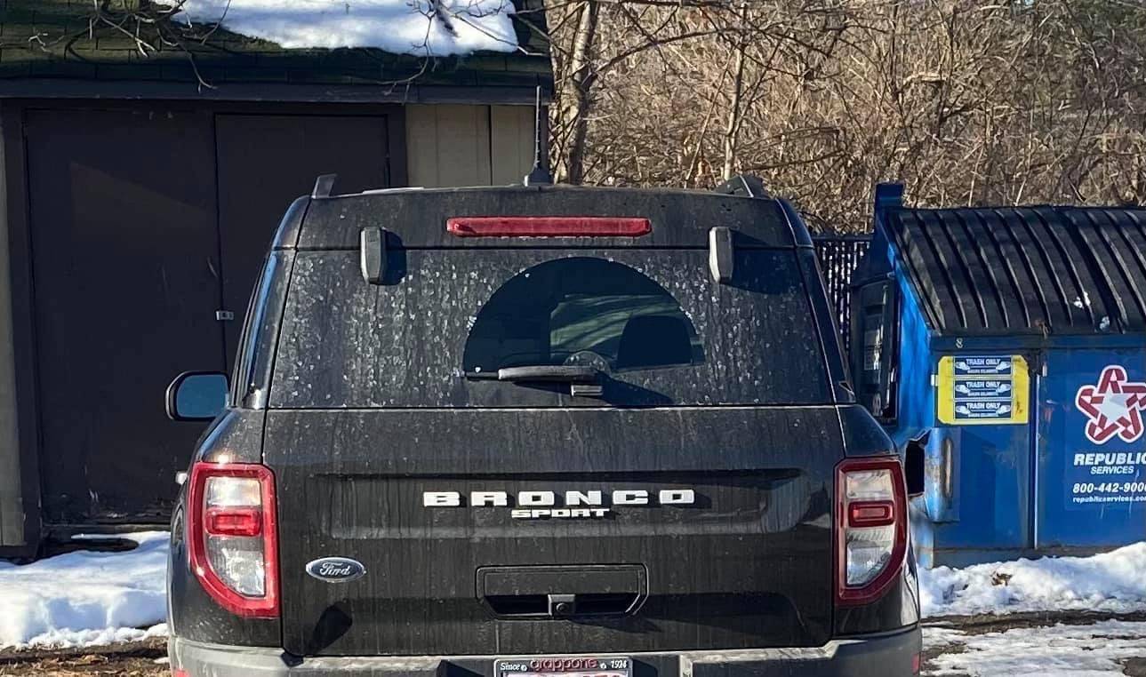 Rear Wiper not clearing full back window 2021+ Ford Bronco Sport