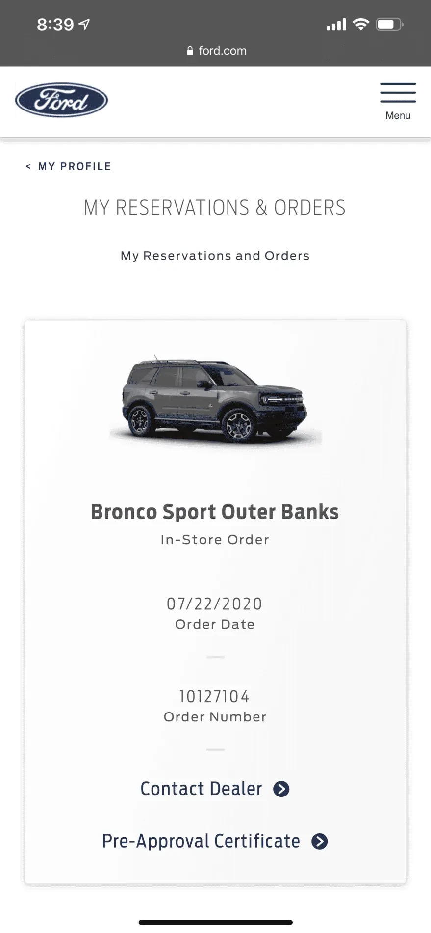 Getting $100 Deposit Back on Cancelled Bronco Sport Order? | 2021+ Ford