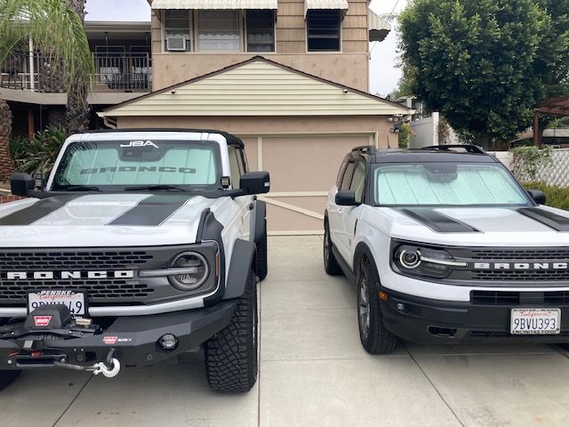 Ford Bronco Sport Move up (maybe) to a full size Bronco? BothBroncs