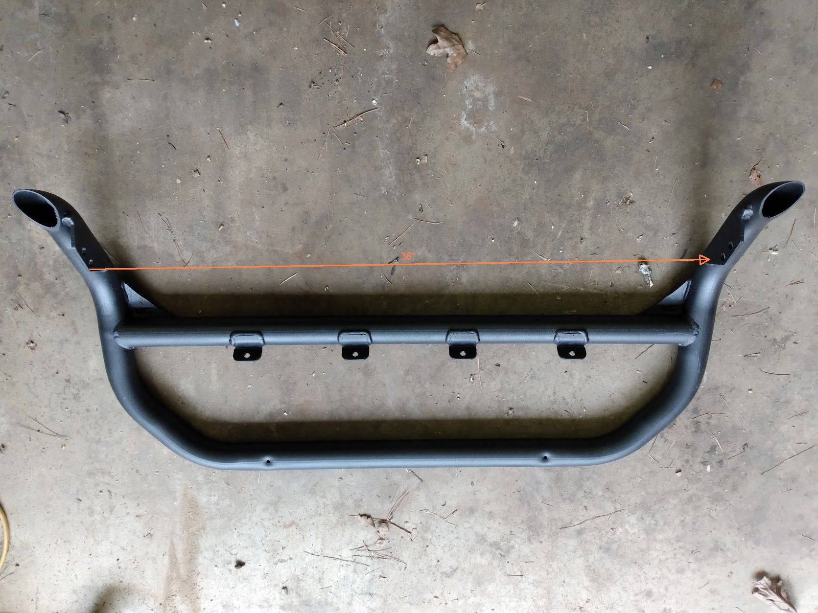 Rough Country bull bar installation DIY instructions 2021+ Ford