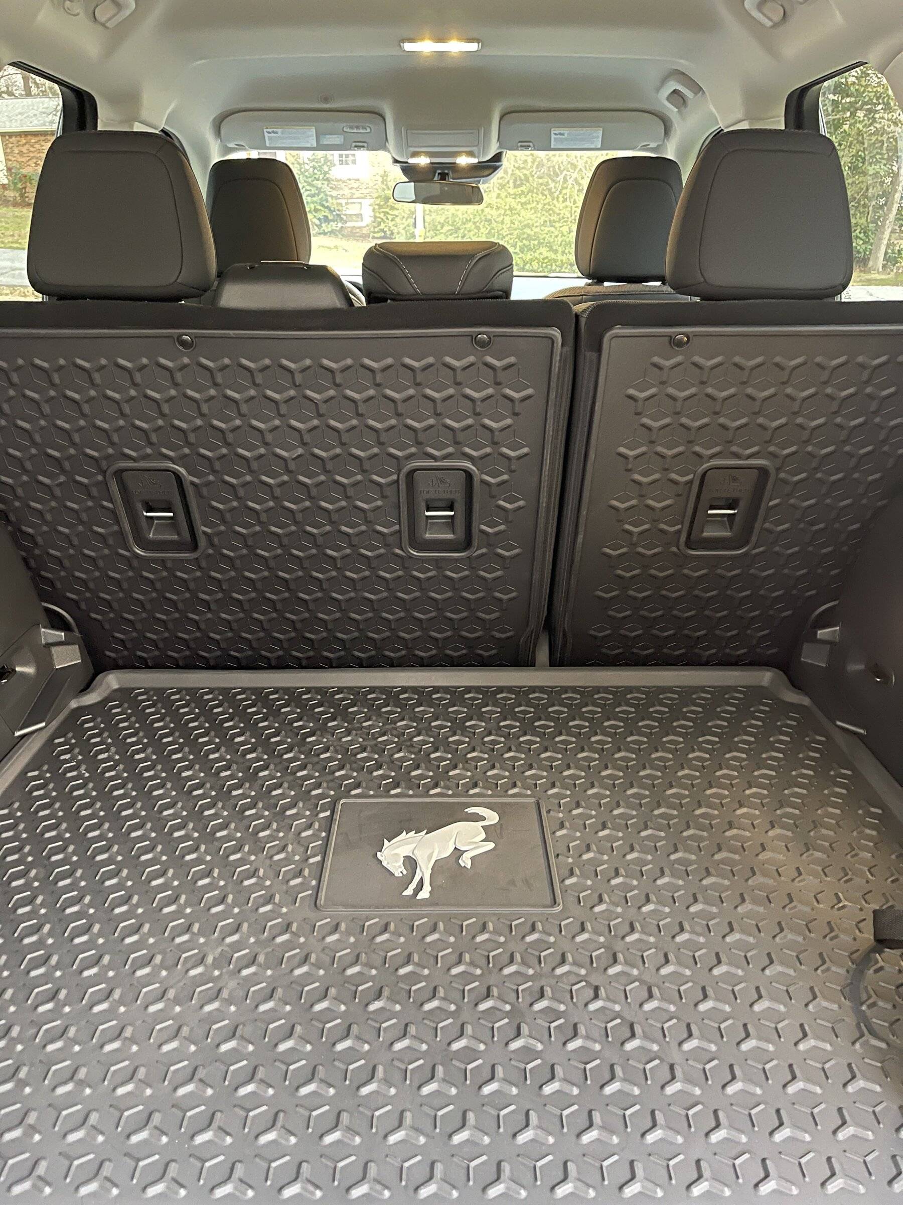 Ordering rubberized seat backs from Ford 2021+ Ford Bronco Sport