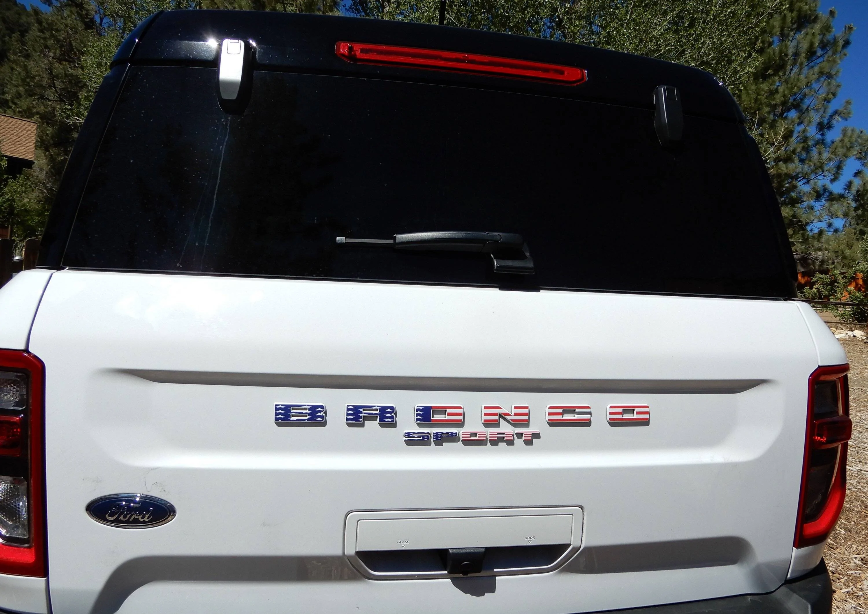 Question Bronco Sport Tailgate Letters in Black? 2021+ Ford Bronco