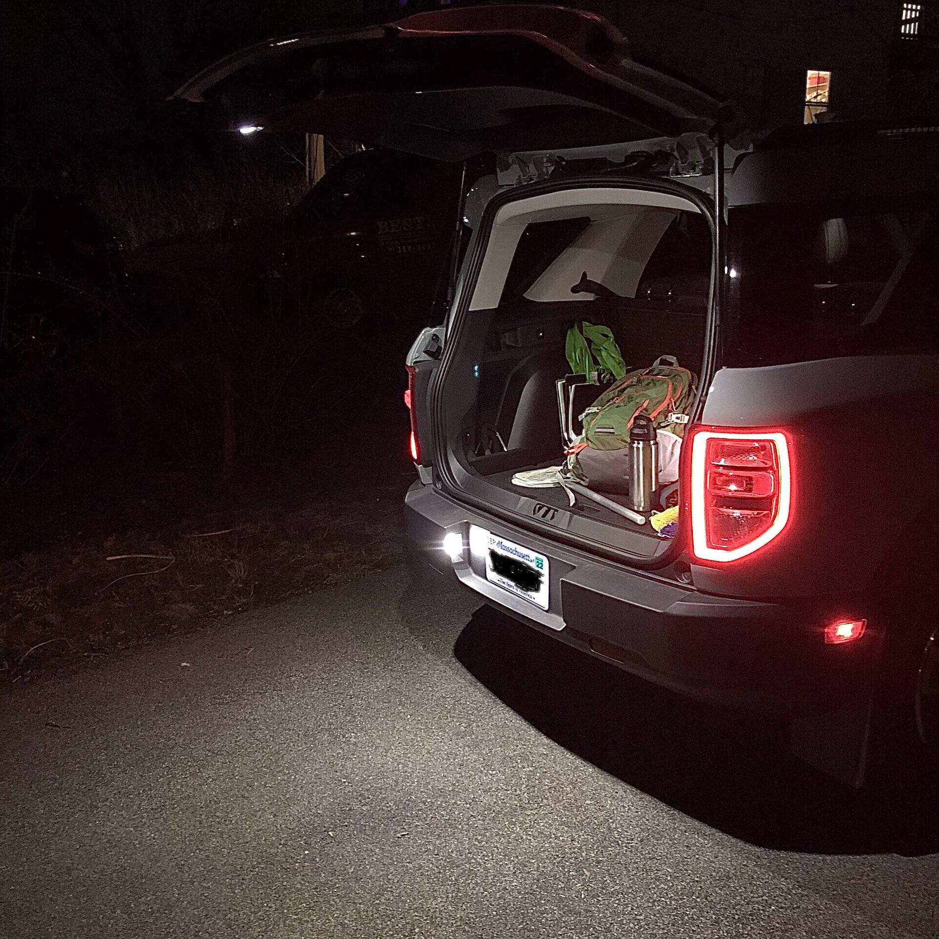 Rear flood lamps on tailgate 2021+ Ford Bronco Sport Forum