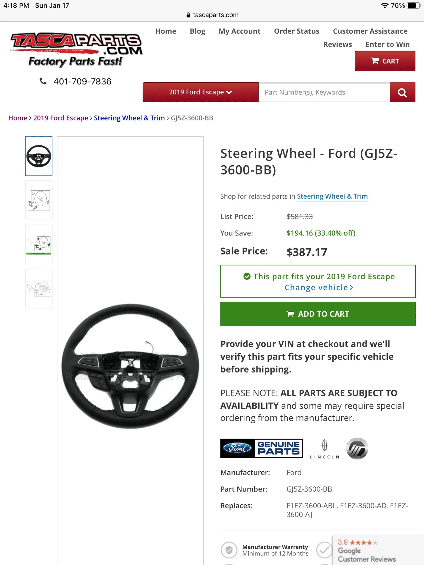 SStunning carbon aftermarket steering wheel for Bronco Sport 2021