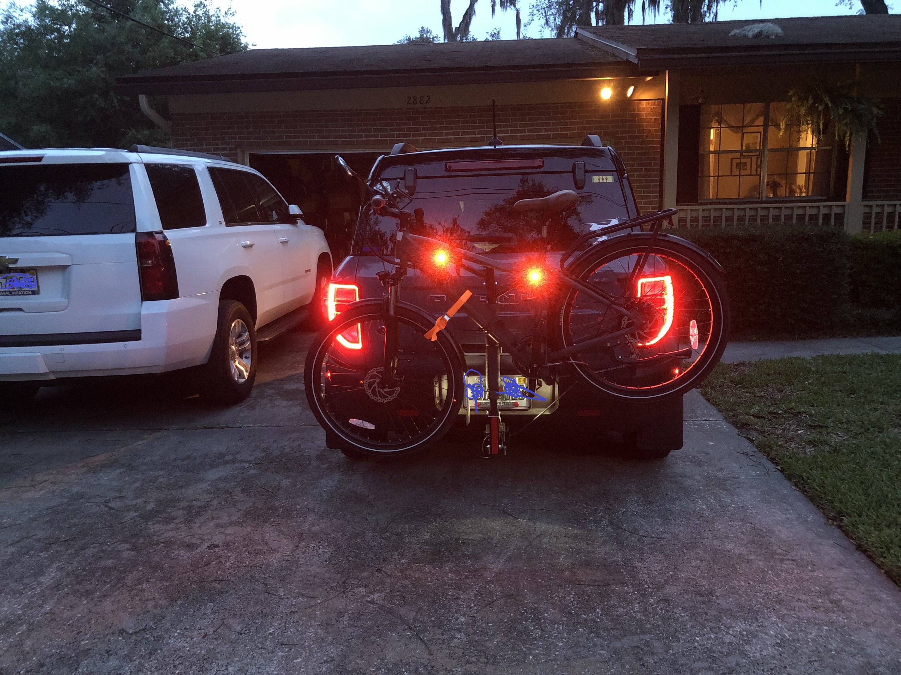 Trailer light issue "Trailer park lamps fault, check lamps" error