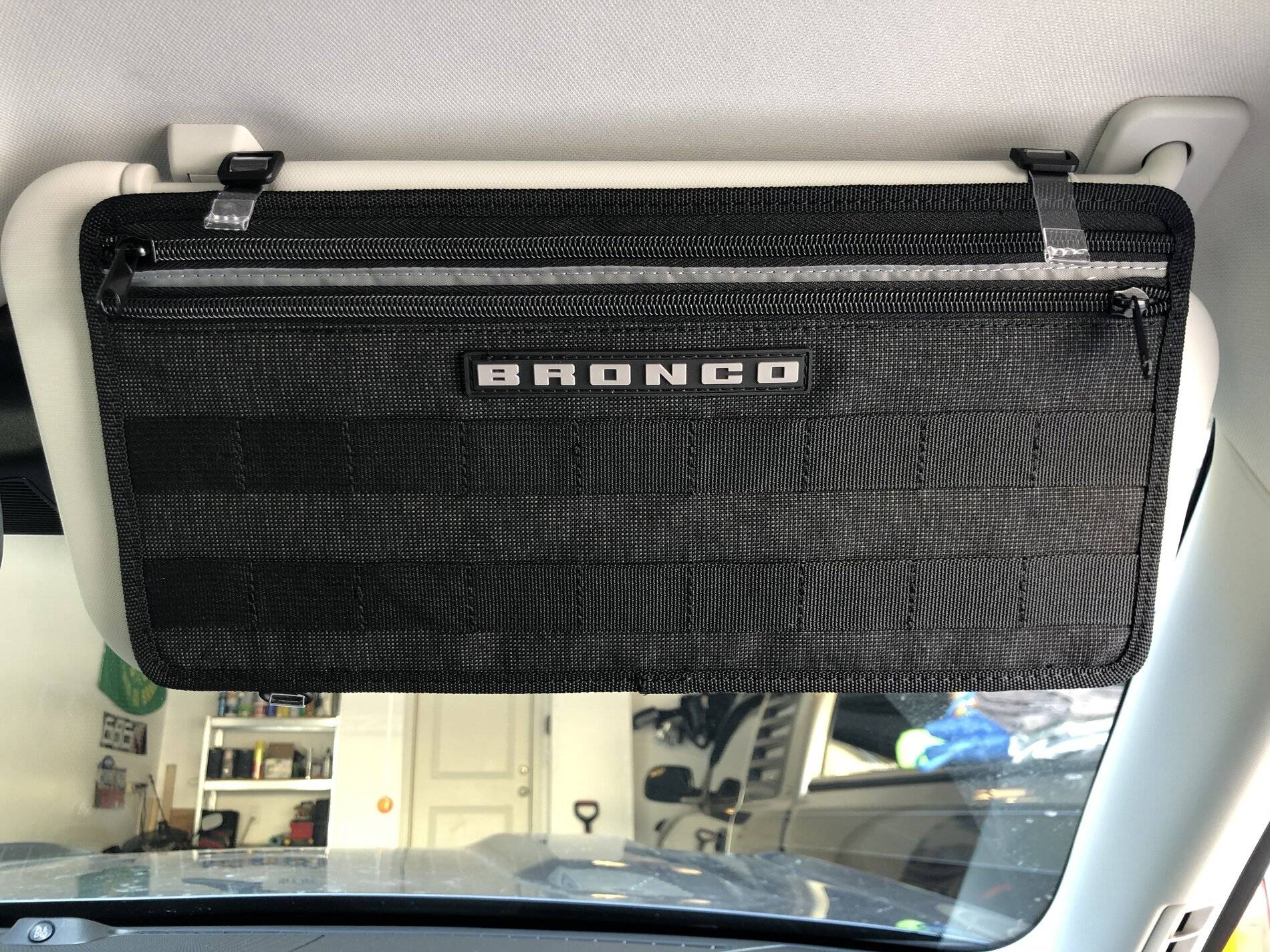 Ford Bronco Sport Closer Look At The Accessories Rear Cargo Organizer, Sunvisor Organizer, Owners Manual, Key Fob Cover, Key Cover IMG_2864.JPG