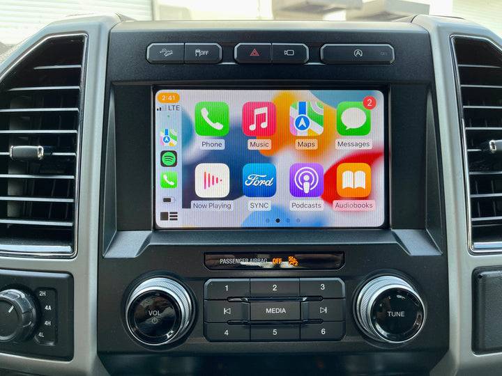 How many apps have you had to download to utilize Ford Apple Carplay or