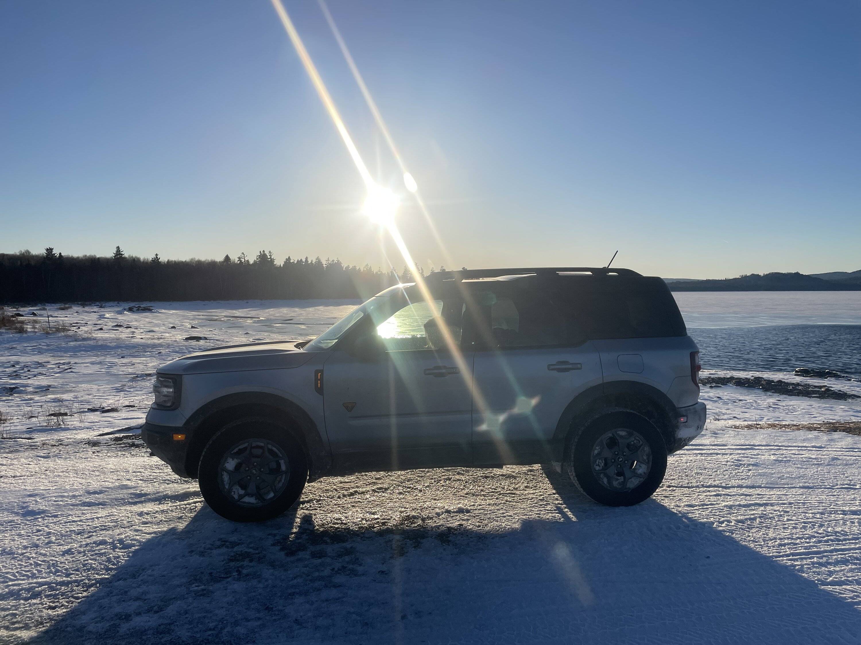 Winter 2024 Overlanding Trip in Bronco Sport Badlands Skowhegan