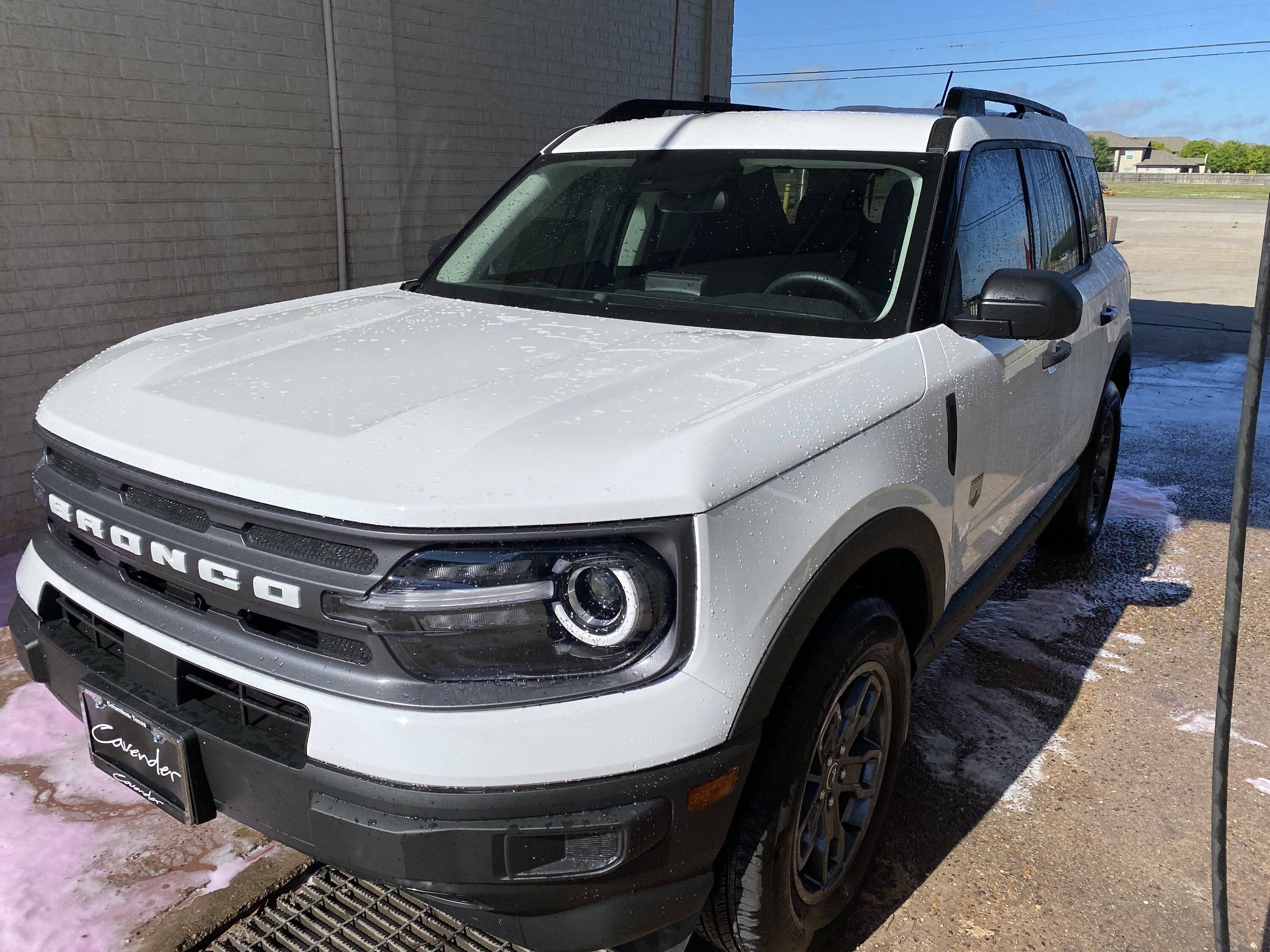 First wash question? 2021+ Ford Bronco Sport Forum