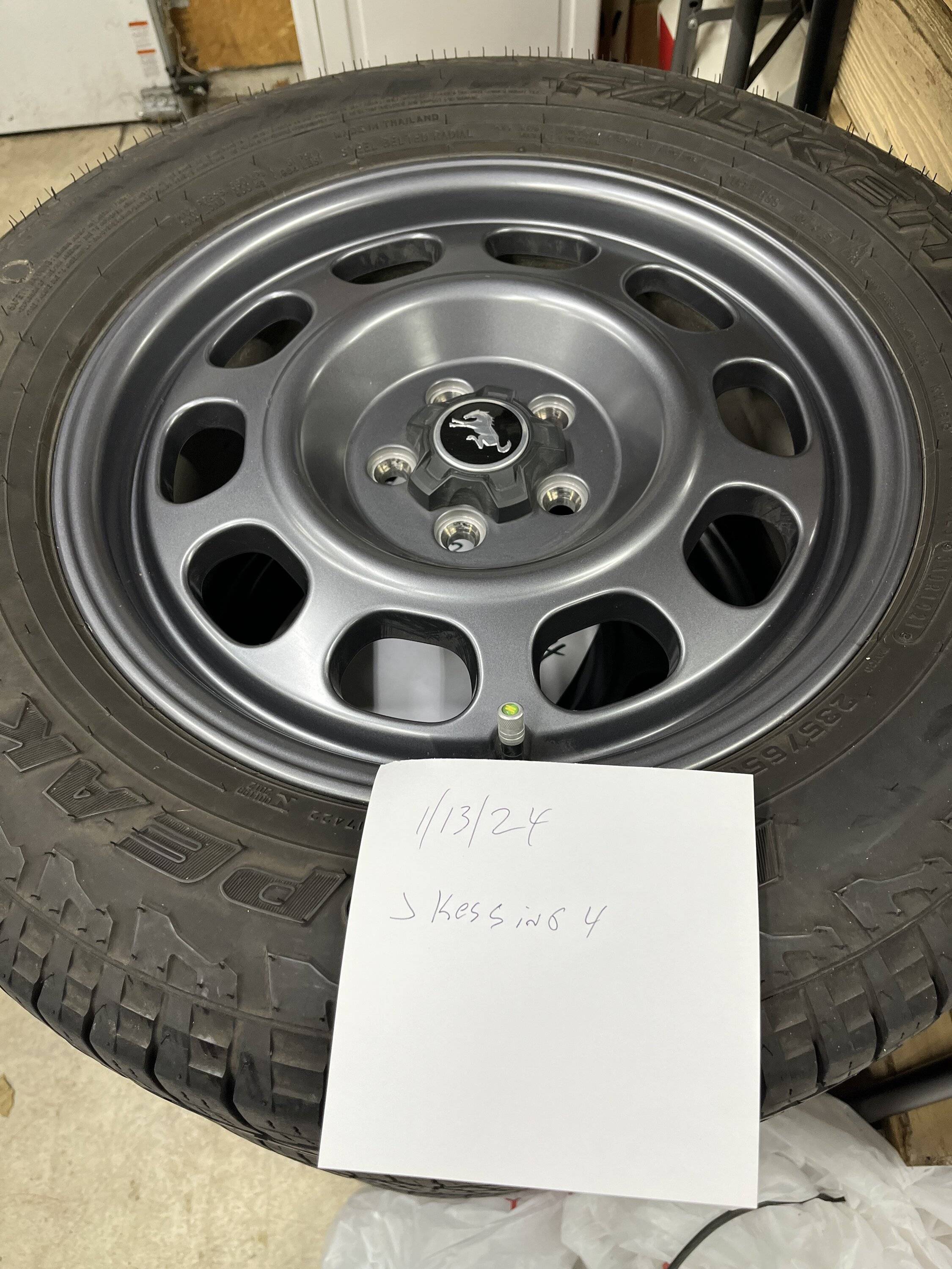 Illinois Bronco Sport Badland wheels steely type for sale 2021
