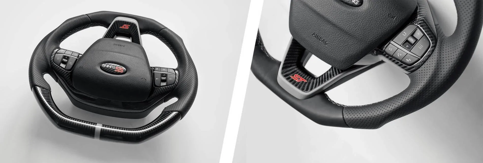 SStunning carbon aftermarket steering wheel for Bronco Sport 2021