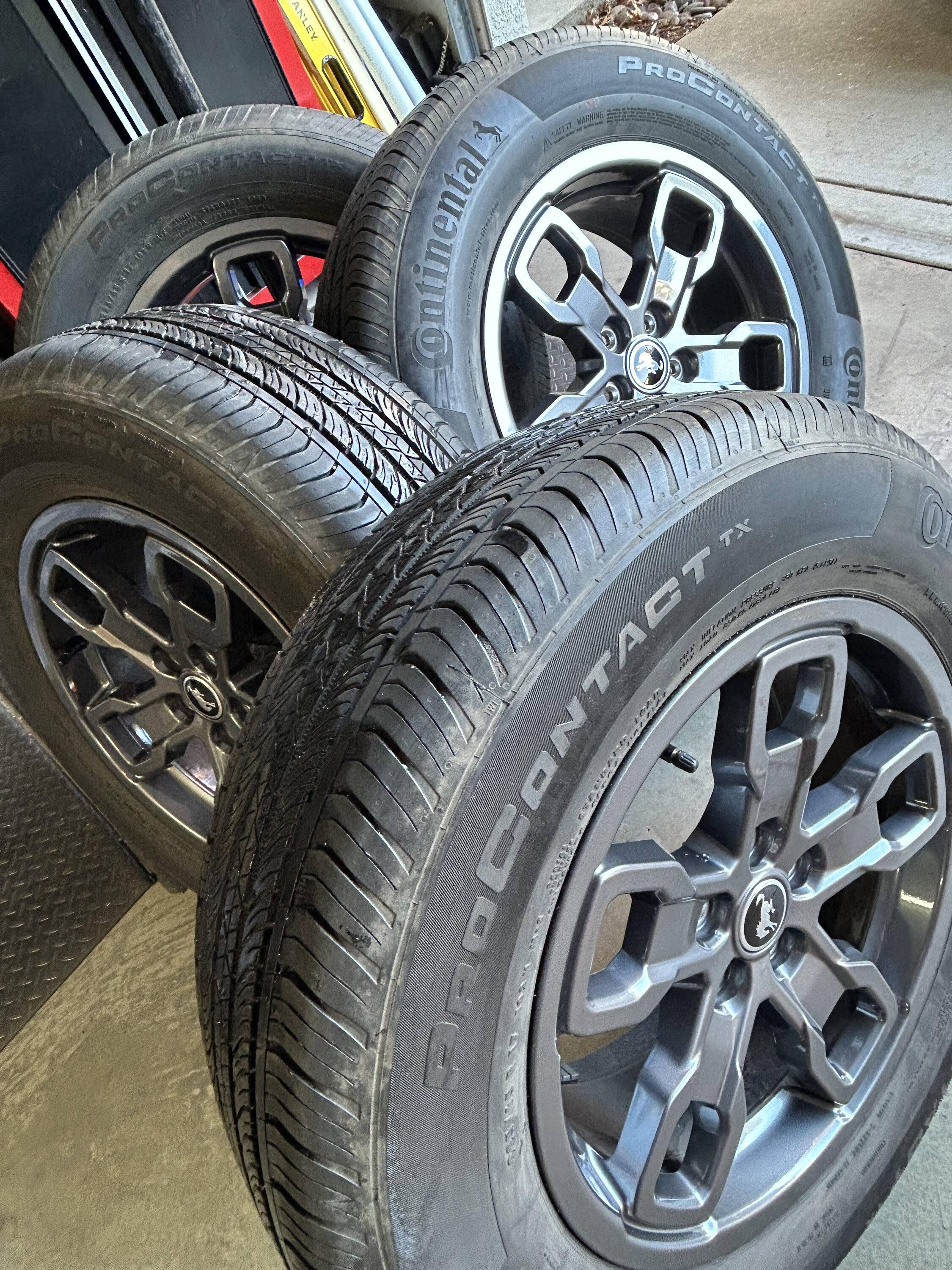 California Big Bend Wheels, Tires, TPMS and Lugs 555 2021+ Ford