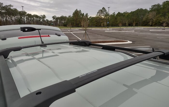 Brightlines Roof Rack Installs in Ten Minutes