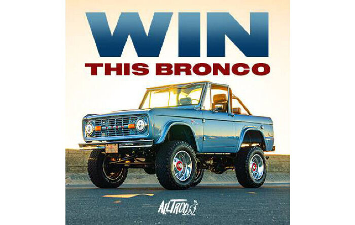 Win a 1966 Bronco with Modern Upgrades & Support a Good Cause