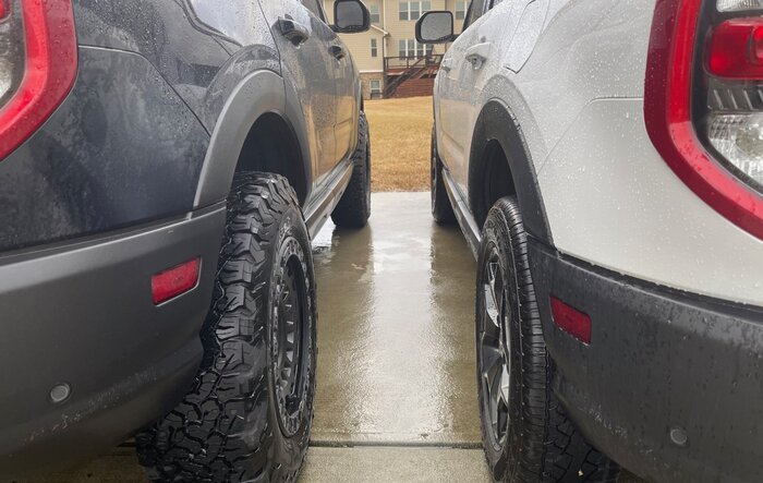 Comparison pics of OEM and Modified Badlands