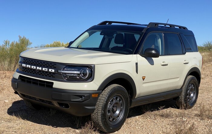 Desert Sand 2024 Bronco Sport Badlands delivered