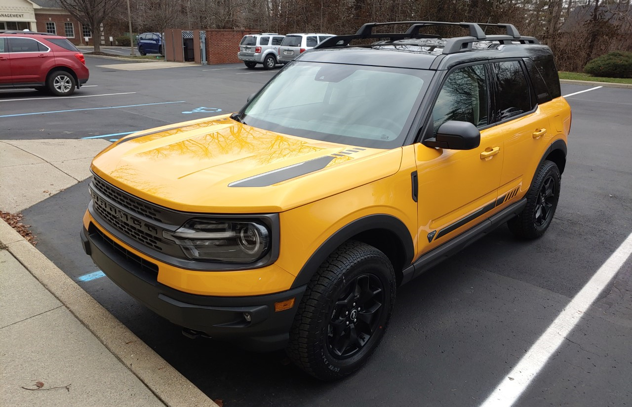 I've Added Some Accessories to My Bronco Sport First Edition (Cyber