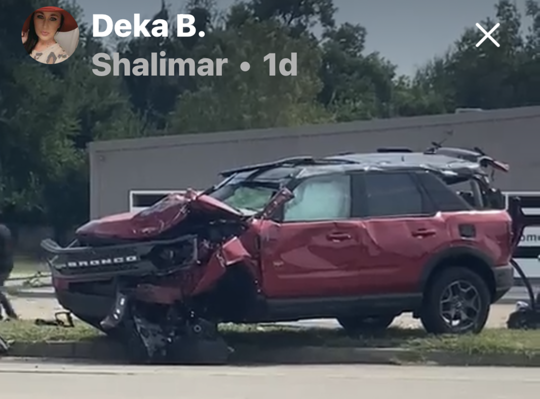 Bronco Sport rollover crash shows strength of passenger compartment