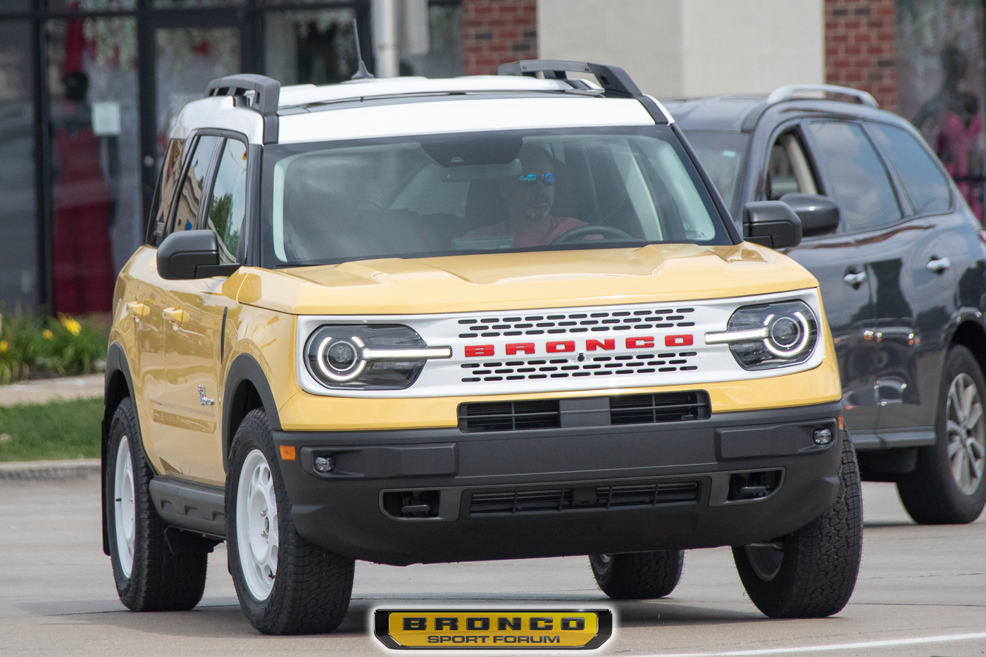 Spied Bronco Sport Heritage Edition In Yellowstone Metallic 2021